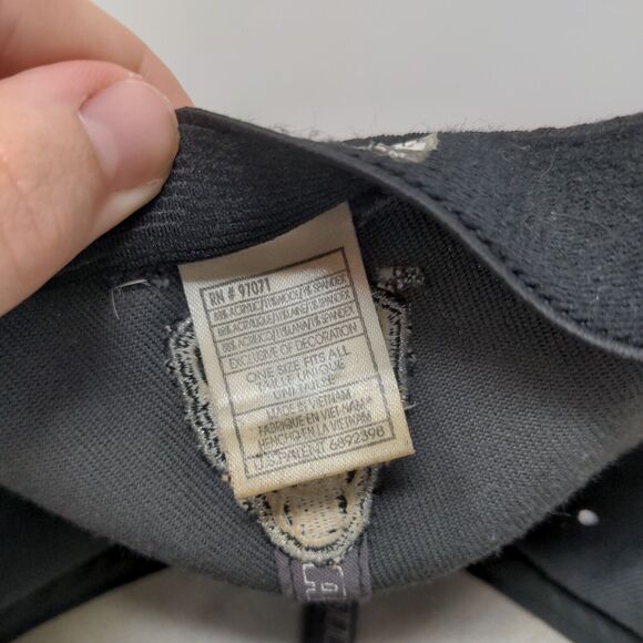 Purdue Boilermakers Fitted Hat Gray OSFA Embroidered Logo Top of the World NCAA - Picture 9 of 9